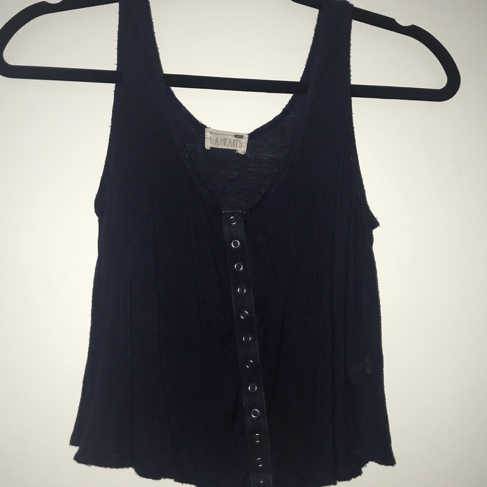 SOLD!! LA Hearts Crop Top from Pacsun